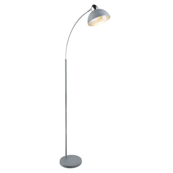 Globo 24703SG stojací svítidlo Anita 1x40W | E27 - šedá
