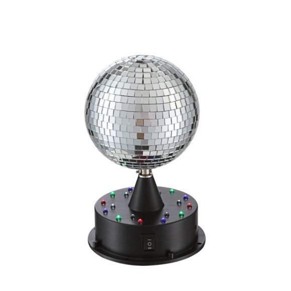 Globo 28005 LED disko koule Dance 18x0,06W - vypínač na těle, adaptér