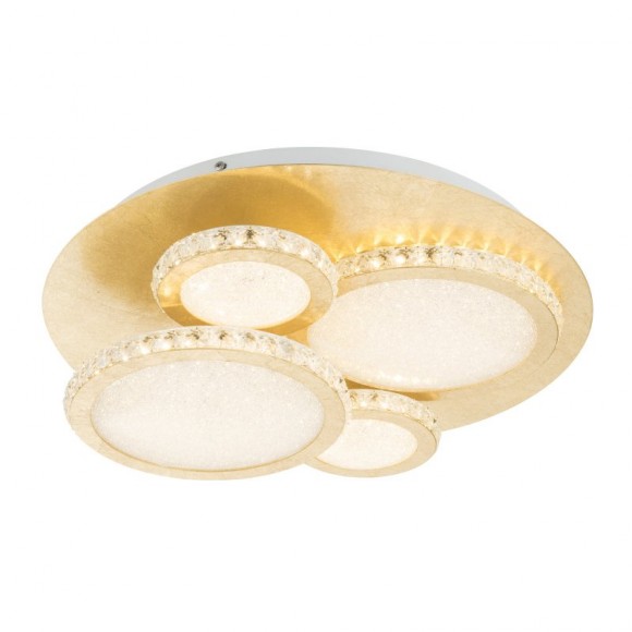 Globo 41908-36 LED stropní svítidlo Tilo 1x36W | 2700lm | 3000K - zlatá