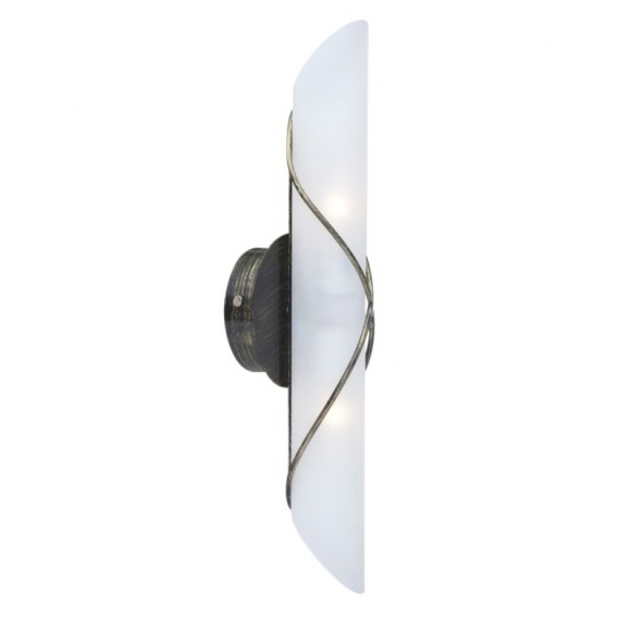 Globo 44137-2 nástěnné svítidlo Rania 2x40W | E14 - černozlatá