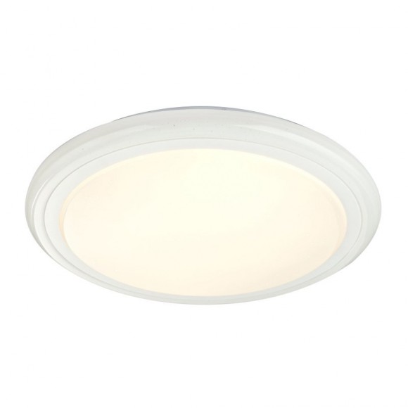 Globo 48378-40RGB LED stropní svítidlo Rudi 1x37W | 260-2600lm | 3000K-6000K | RGB - dálkový ovladač, fixace barev, stmívatelné, noční osvětlení, časovač, paměťová funkce, opál, bílá