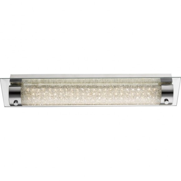 Globo 48503-12 LED nástěnné svítidlo Nimrod 1x12W | 1000lm | 4000K - chrom, průhledný křišťál