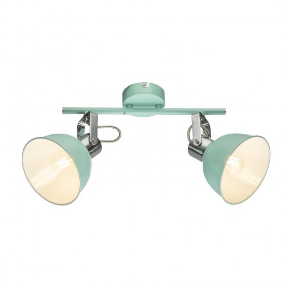 Globo 54641-2 nástěnné či stropní bodové svítidlo Roli 2x25W | E14 - mintová