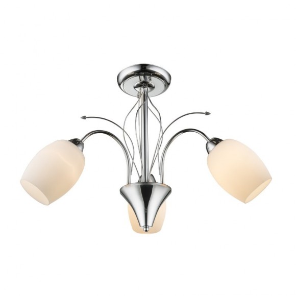 Globo 54709-3 závěsné stropní svítidlo Pessoa II 3x60W | E27 - chrom