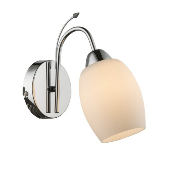 Globo 54709W nástěnná lampa Pessoa II 1x60W | E27 - chrom
