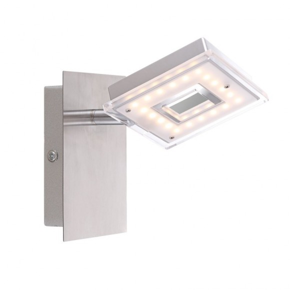 Globo 56138-1 LED nástěnné svítidlo Kerstin 1x4W | 304lm | 3000K - matný nikl