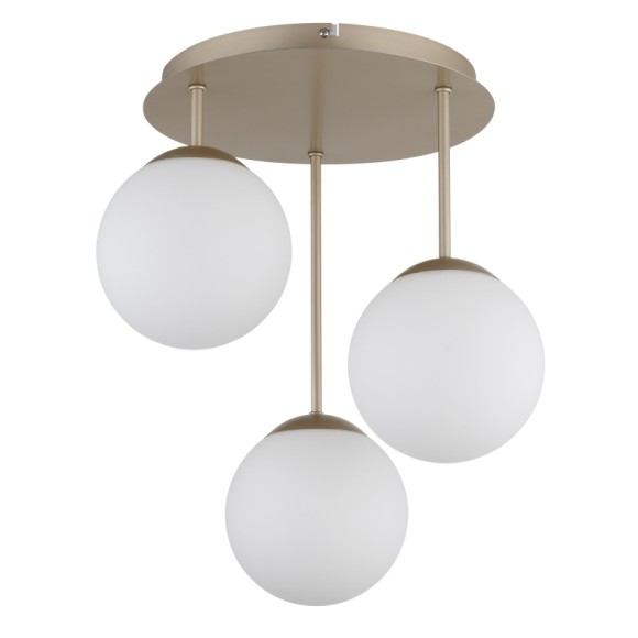 Globo 47441-3CH LED přisazené stropní svítidlo HARMON E14 | béžová