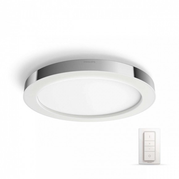 Philips Hue 34350/11/P7 LED stropní svítidlo Adore 1x40W | 2400lm | 2200-6500K | IP44 - White Ambiance