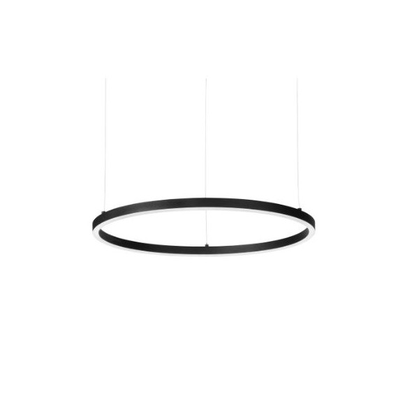 Ideal Lux 304427 ORACLE SLIM LED závěsný lustr LED D900mm 1x43W | 4600/2380lm |3000K -černá, DALI