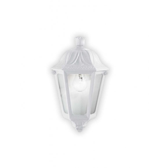 Ideal Lux 120430 venkovní nástěnné svítidlo Anna Small Bianco 1x60W|E27|IP44 - bílá