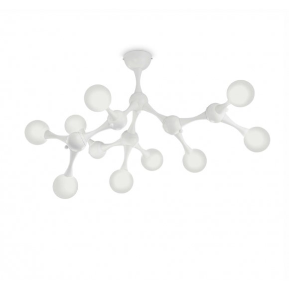 Ideal Lux 149622 přisazené stropní svítidlo Nodino 9x15W | G9 - bílá