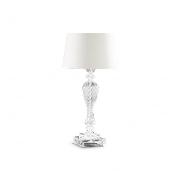Ideal Lux 001180 stolní lampička Voga 1x60W|E27 - bílá