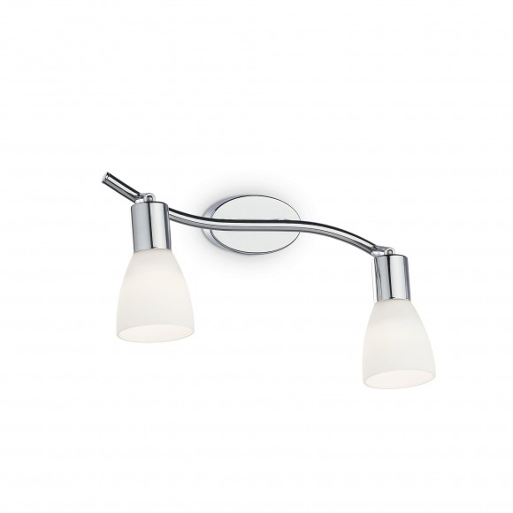 Ideal Lux 002767přisazené stropní a nástěnné svítidlo Snake 2x40W|E14 - chrom