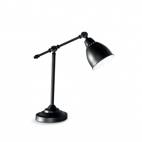 Ideal Lux 003535 stolní lampička Newton Nero 1x60W|E27 - černá