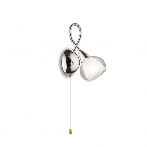 Ideal Lux 004235 nástěnné svítidlo Tender Transparente 1x40W|E14 - čirá