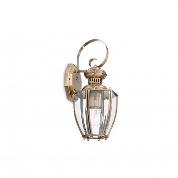 Ideal Lux 004419 nástěnné svítidlo Norma Big Parete 1x40W|E14 - bronz