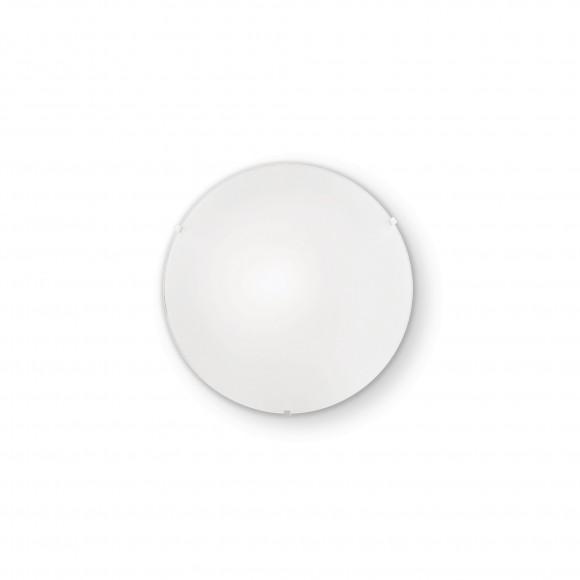 Ideal Lux 007960 nástěnné a přisazené stropní svítidlo Simply 1x60W|E27 - bílé