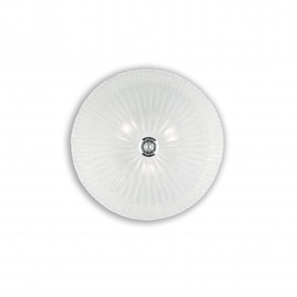 Ideal Lux 008608 přisazené stropní a nástěnné svítidlo Shell 3x60W|E27 - bílá