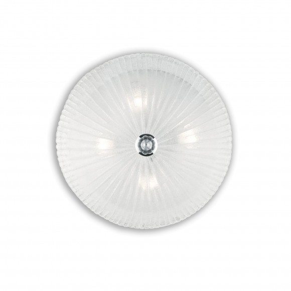 Ideal Lux 008615 přisazené stropní a nástěnné svítidlo Shell 4x60W|E27 - bílé