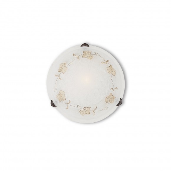 Ideal Lux 013794 přisazené stropní svítidlo Foglia 1x60W|E27 - bílé