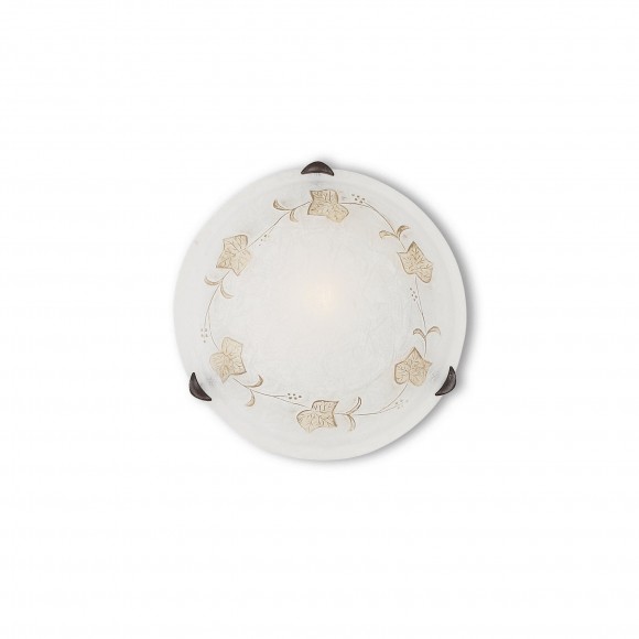 Ideal Lux 013794 přisazené stropní svítidlo Foglia 1x60W|E27 - bílé