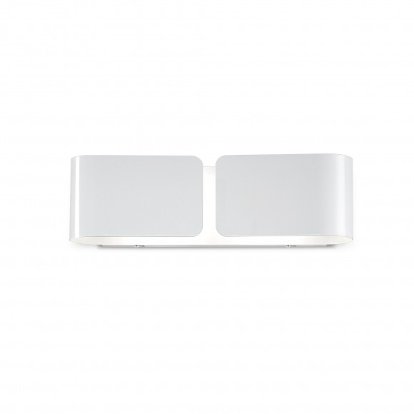 Ideal Lux 014166 nástěnné svítidlo Clip Mini Small Bianco 2x60W|E27 - bílé