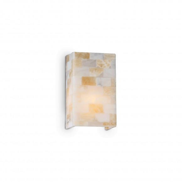 Ideal Lux 015101 nástěnné svítidlo Scacchi Chess 1x60W|E27 - alabastr
