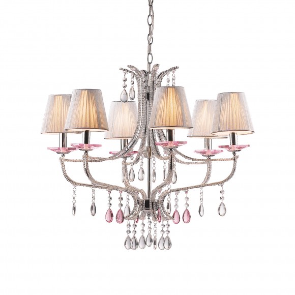 Ideal Lux 015439 závěsné stropní svítidlo Violette 6x40W|E14