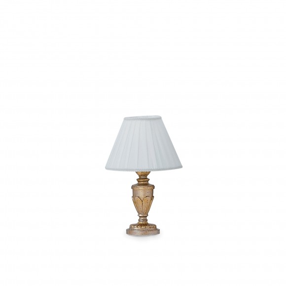 Ideal Lux 020853 stolní lampička Dora Small 1x40W | E14 - zlatá