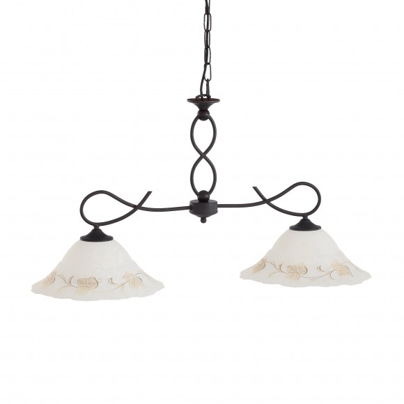 Ideal Lux 021416 závěsné stropní svítidlo Foglia Small 2x60W | E27 - bílá