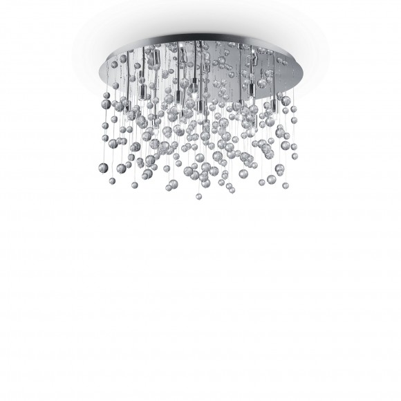 Ideal Lux 022239 přisazené stropní svítidlo Neve 12x40W|G9 - chrom