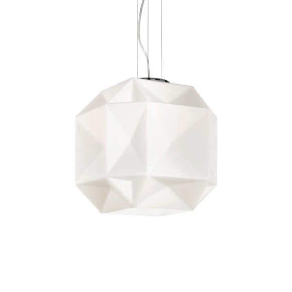 Ideal Lux 022499 závěsné stropní svítidlo Diamond Big 1x60W|E27 - bílé