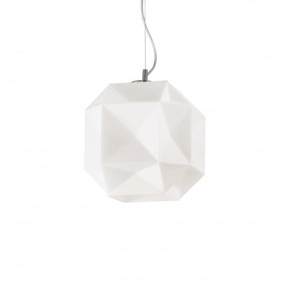 Ideal Lux 022505 závěsné stropní svítidlo Diamond Medium 1x60W|E27 - bílé