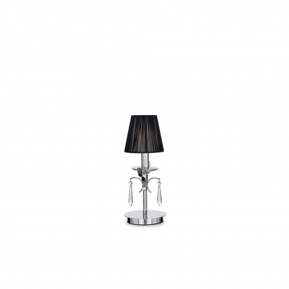 Ideal Lux 023182 stolní lampička Accademy Small 1x40W|E14 - černá