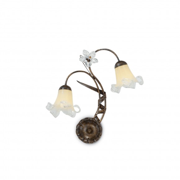 Ideal Lux 024523 nástěnné svítidlo Tirol 2x40W|E14