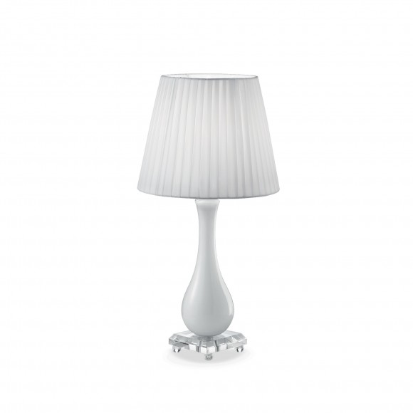 Ideal Lux 026084 stolní lampička Lilly bianco 1x60W|E27 - bílá