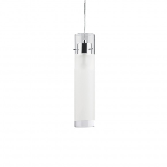 Ideal Lux 027364 stropní závěsné svítidlo Flam Big 1x60W | E27 - chrom