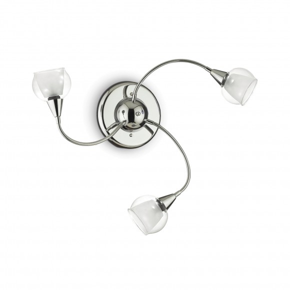 Ideal Lux 028682 přisazené bodové stropní svítidlo Tender 3x40W|E14 - čirá