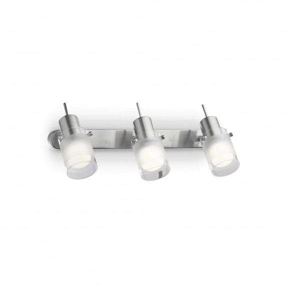 Ideal Lux 031095 nástěnné bodové svítidlo Elis 3x40W|E14 - chrom