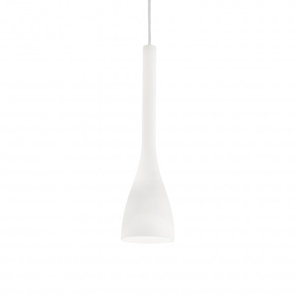 Ideal Lux 035697 závěsné stropní svítidlo Flut Small Bianco 1x40W|E14 - bílé