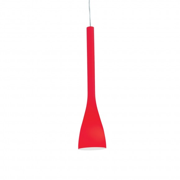Ideal Lux 035703 stropní závěsné svítidlo Flut Small Rosso 1x40W|E14 - červené