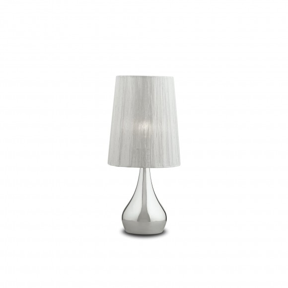 Ideal Lux 035987 stolní lampička Eternity Small 1x40W | E14 - stříbrná