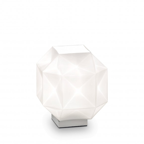 Ideal Lux 036076 stolní lampička Diamond Small 1x60W|E27 - bílá