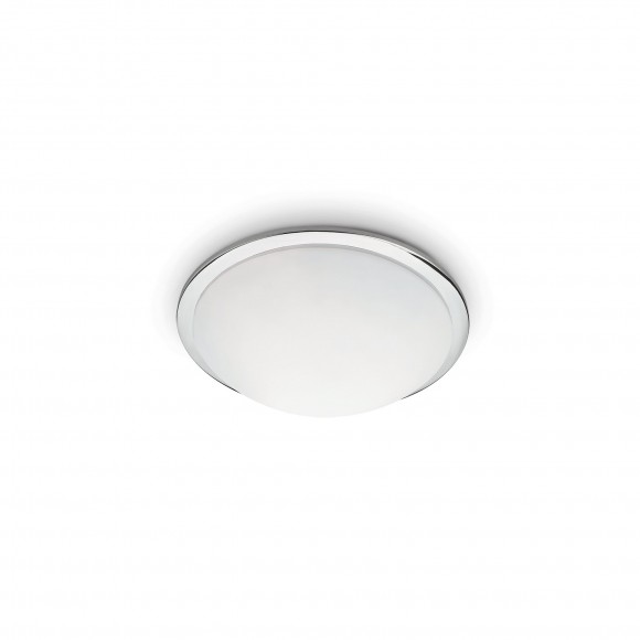 Ideal Lux 045726 přisazené stropní a nástěnné svítidlo Ring 2x60W|E27 - bílá