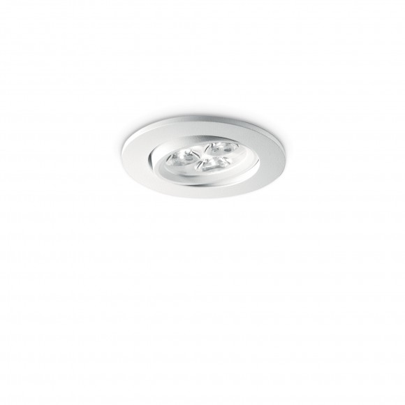 Ideal Lux 062396 LED zápustné bodové svítidlo Delta 1x3W | 270lm | 4000K - bílá
