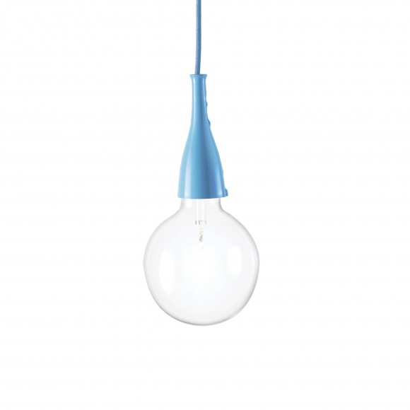 Ideal Lux 063614 závěsné stropní svítidlo Azzuro 1x70W|E27 - azurová
