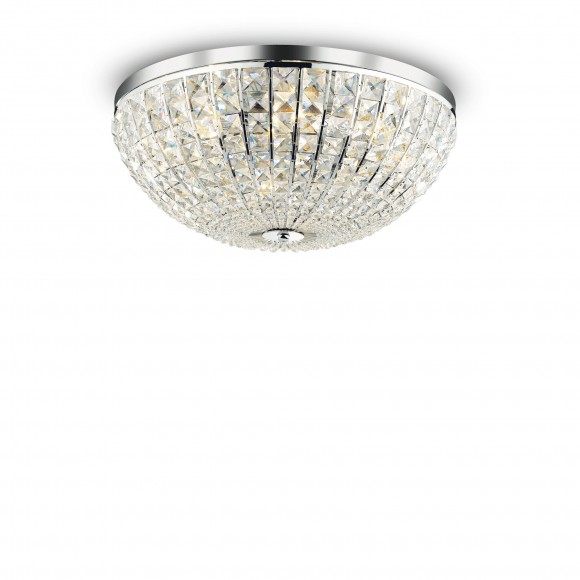 Ideal Lux 066424 nástěnné a přisazené stropní svítidlo Calypso 8x40W | E14 - chrom