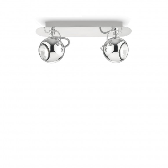 Ideal Lux 066806 nástěnné bodové svítidlo Lunare Cromo 2x28W|GU10