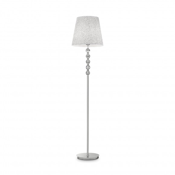 Ideal Lux 073392 stojací lampa Le Roy 1x60W|E27 - chrom