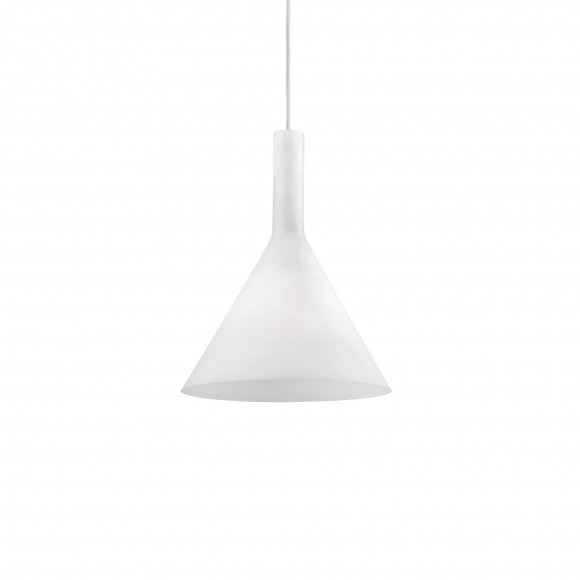 Ideal Lux 074337 závěsné stropní svítidlo Coctail Small Bianco 1x40W|E14 - bílé